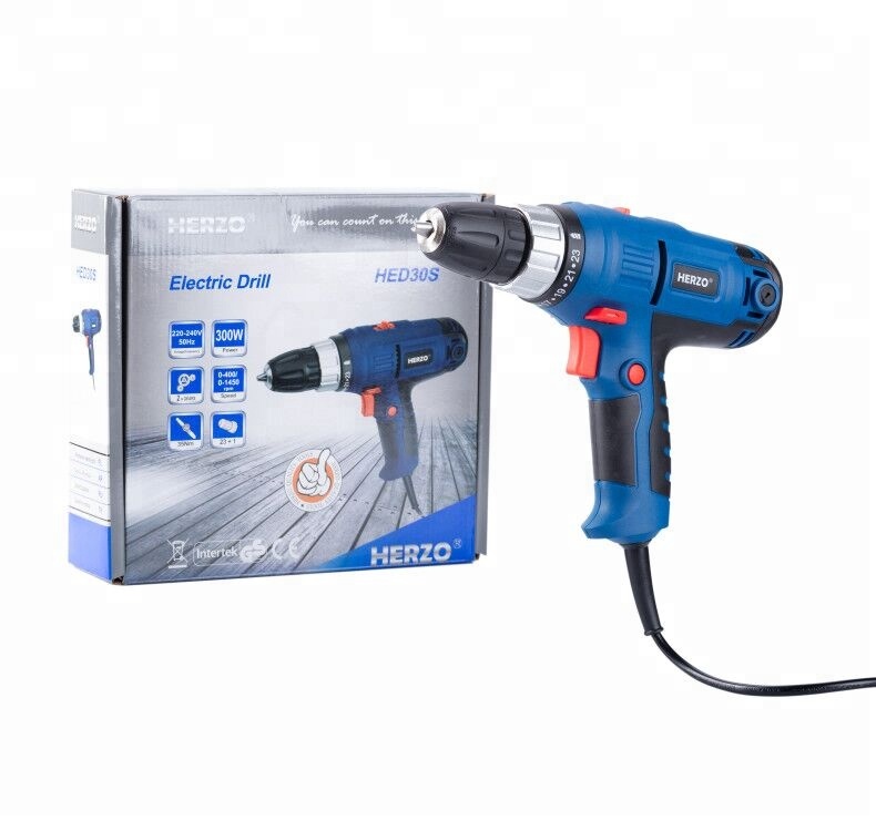 G-max 10mm 300w Power Tools in stock Electric Drill With 4M Cord HED30S