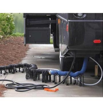 H71805 Powerlink канализационный шланг для RVs, гибкий, диаметр 3 дюйма x 20 футов, винил, синий (RVSH20)