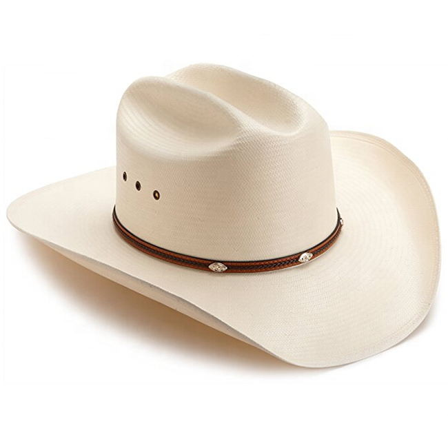 Factory Wholesale Cheap Bangora Cowboy Hat Bodies Waterproof Large Quantities Straw Hats for Summer Casual and Travel Scenes