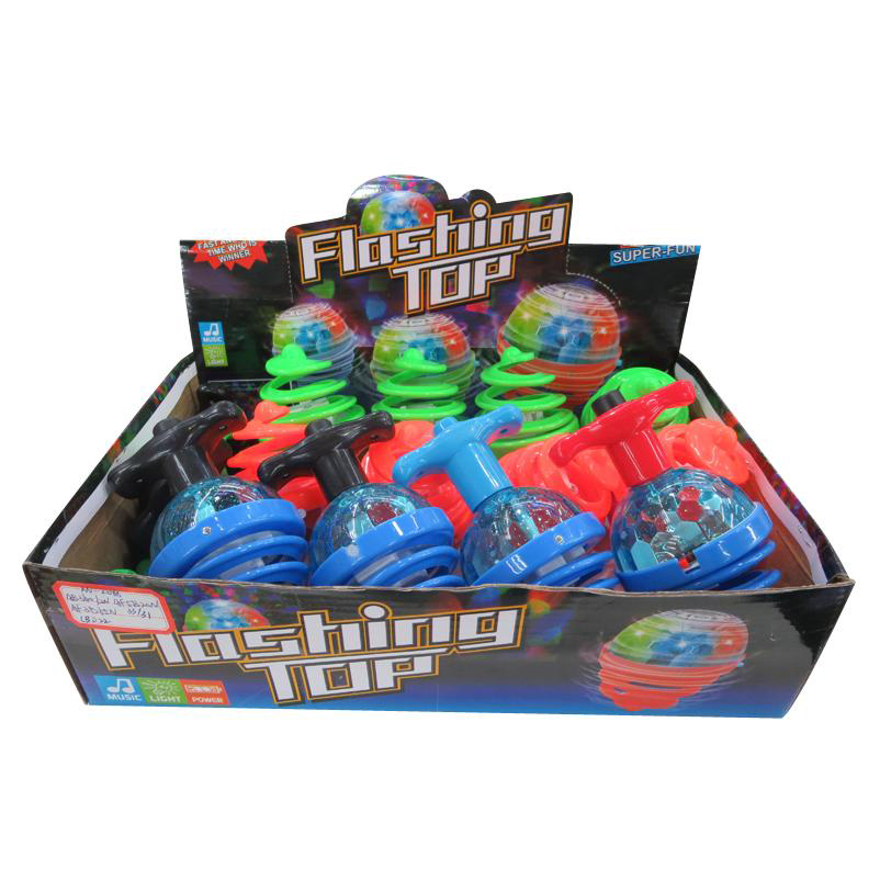 New selling excellent quality multicolor flashing tops