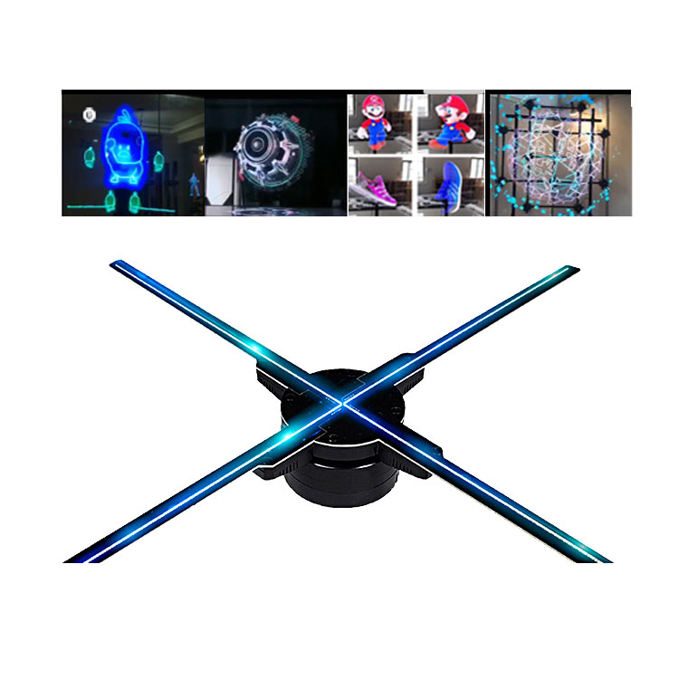 3d дисплей led голограмма проекция лучший 3d голографический проектор голограмма вентилятор