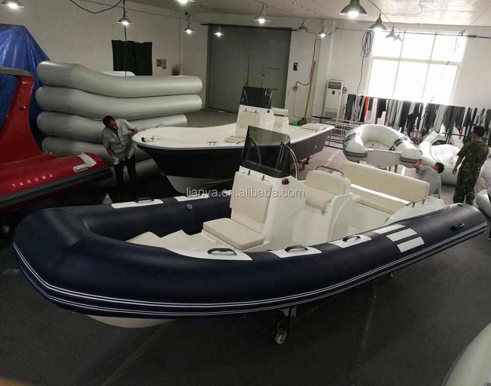 Liya 17ft маленькая надувная лодка в рубчик, высокоскоростная парусная лодка в океане