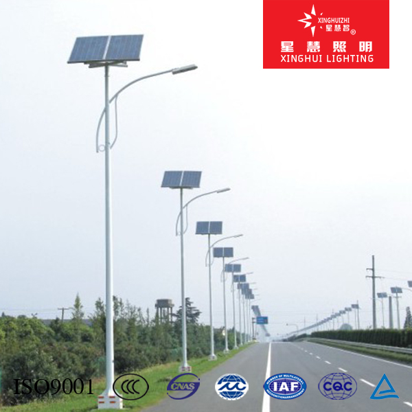 XINHUI-CHINA, солнечная система светодиодный уличный свет, солнечный уличный свет с полюсом и батареей