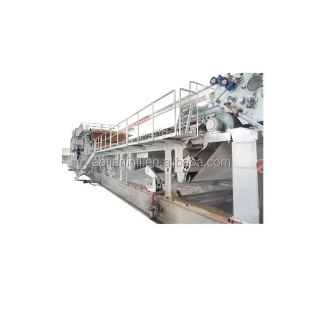 2400 fourdrinier wire with headbox kraft/test liner paper machine for paper mill