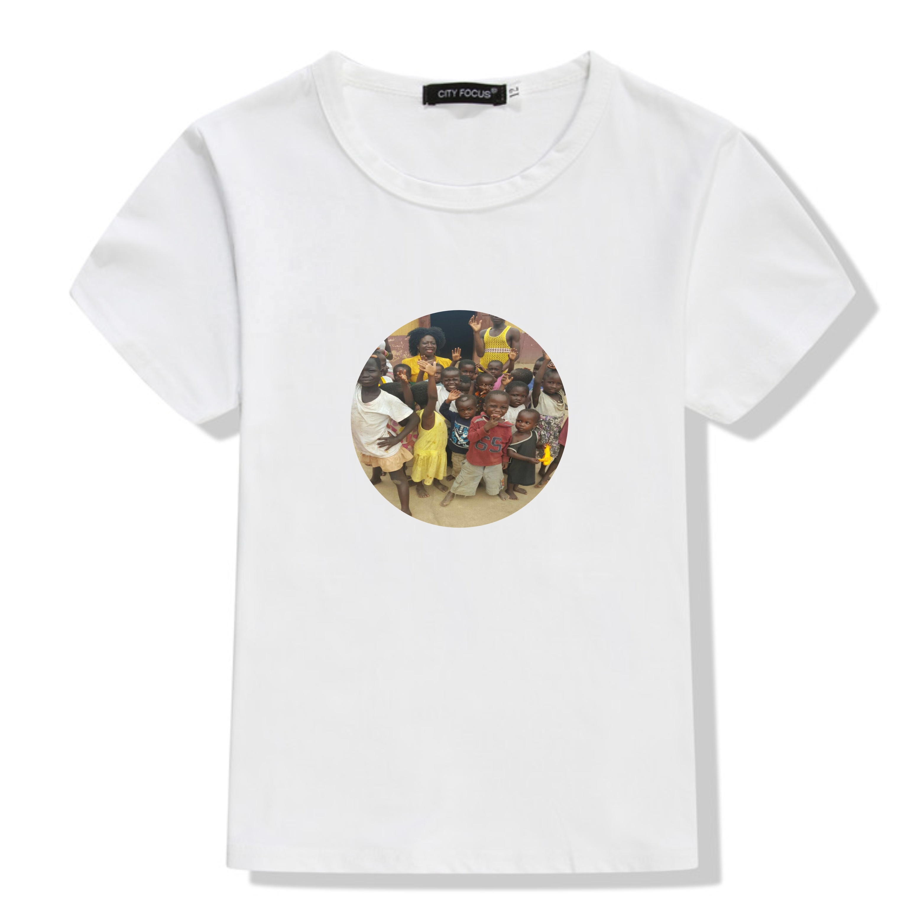 Modal cotton short sleeve round neck kid t-shirt wholesale