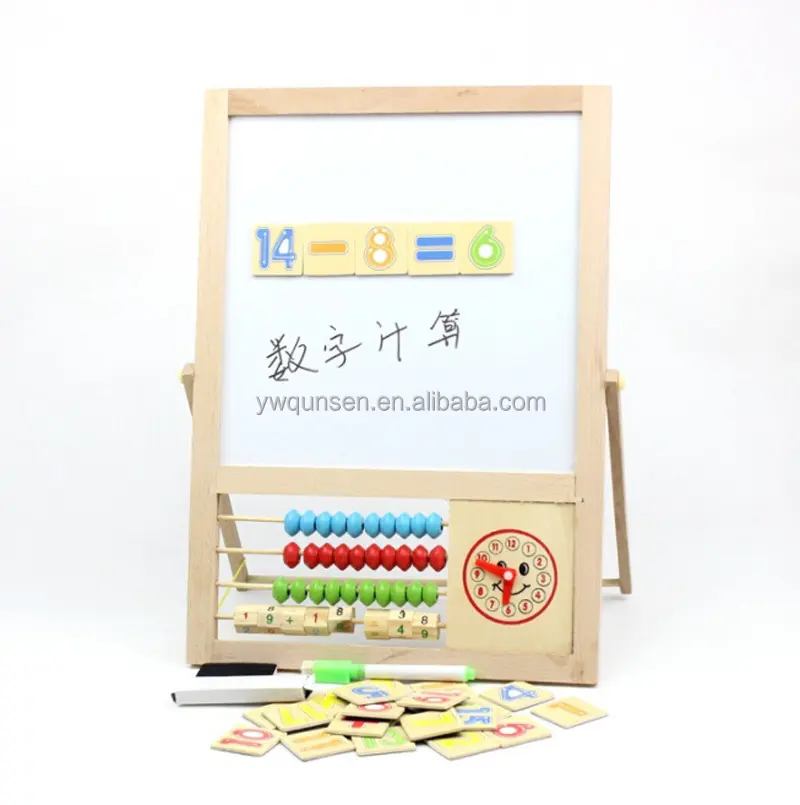 intelligence toys wooden mini small kids blackboard for sale