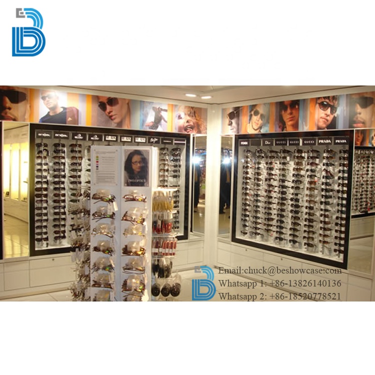 Оптический магазин фитинг очки дисплей стенд оптический showroom мебель