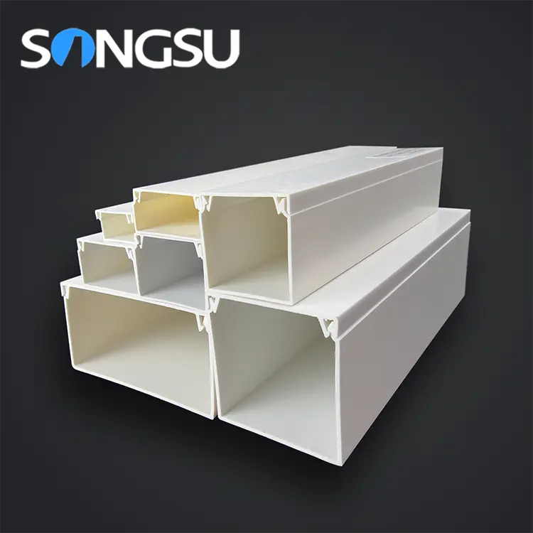 Cable Trays Manufacturers Pvc Cable Tray Produce And Wholesale All Specification Sizes Pvc Wireway Cable Tray 900mm 150mm