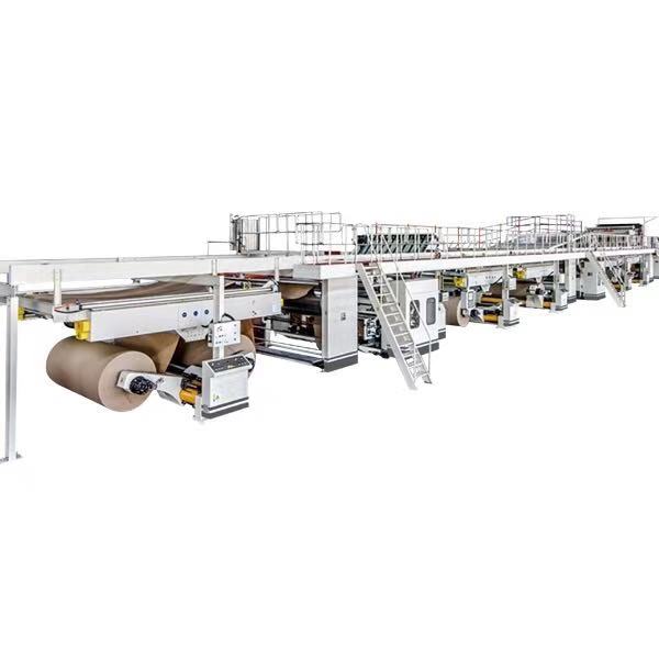 Corrugated board production line popular in Vietnam Corrugated Cardboard Making Machine manufacturer