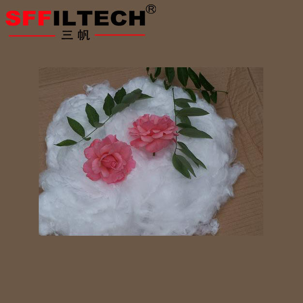 PTFE штапельное волокно