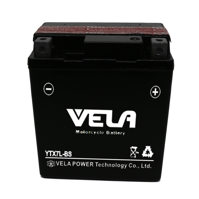 12v 7ah ytx7l bs motorcycle battery Factory Activated Motorcycle battery