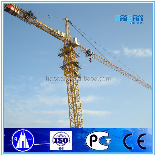 HS5516--6T Китайский башенный кран с сертификатом CE