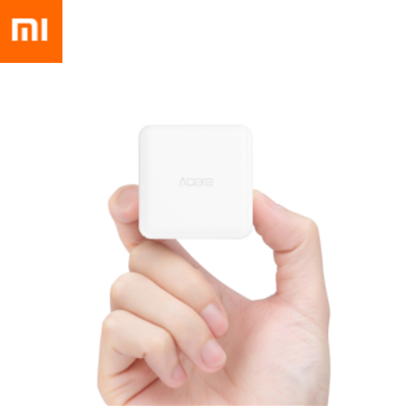Xiaomi Aqara Magic Cube контроллер Zigbee версия контролируется шесть действия для умного дома работу устройства с mijia Smart Home приложение