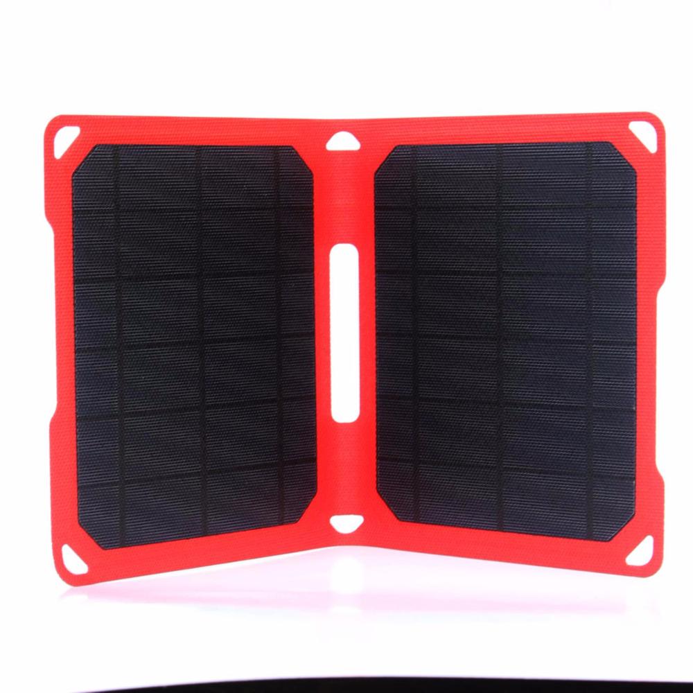 Waterproof mobile phone laptop foldable panel portable solar charger