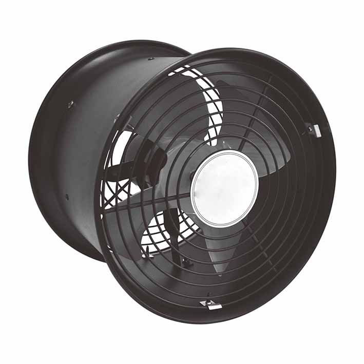Luxury circular type Industrial exhaust fan POPULA FAC 20-4 with 30W 800CBM 49dB 270mm diameter suggestive hole size and 2.5kg