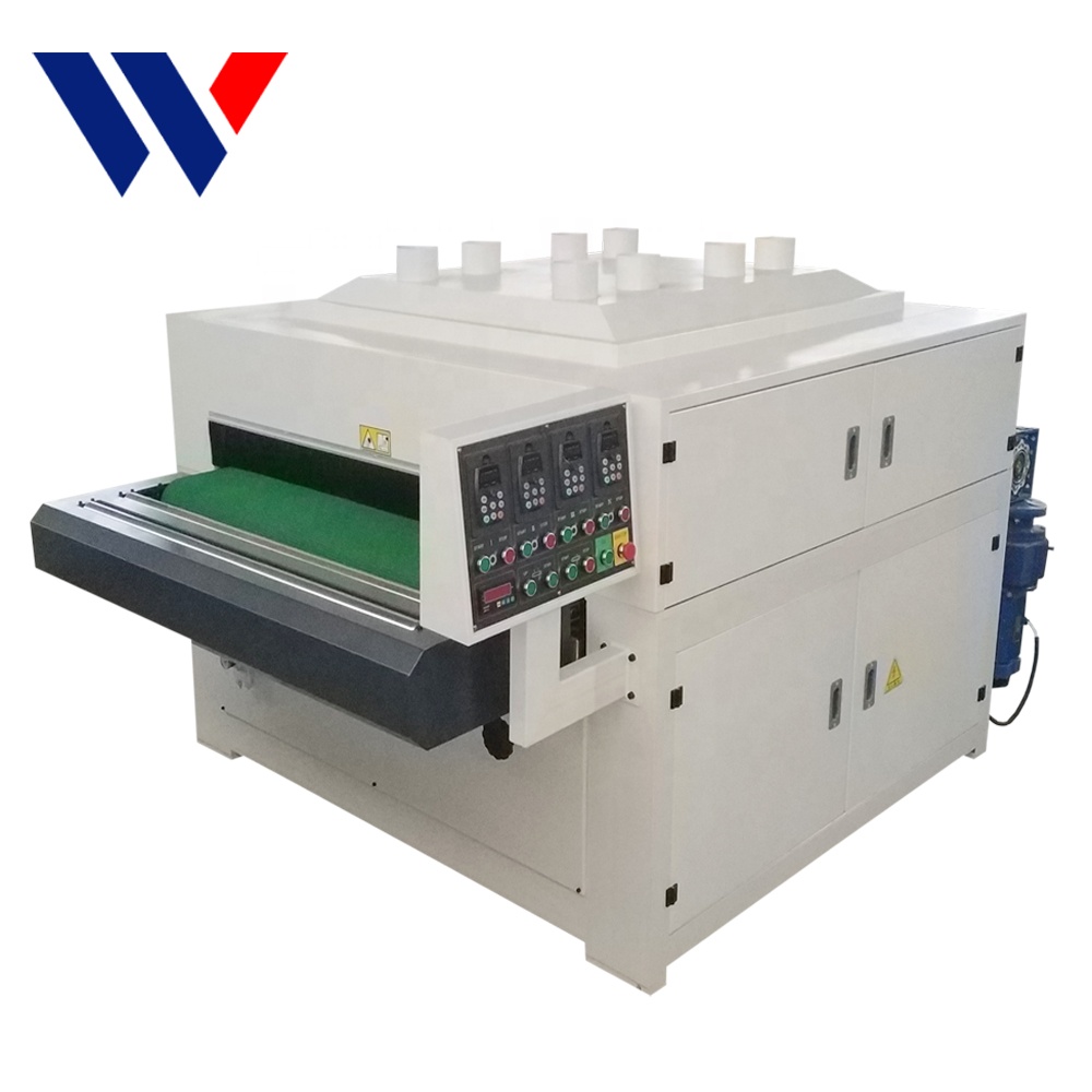 S-S-R-R1000 Woodworking Floor Steel Wire Roller Brush Polishing Sander Machine