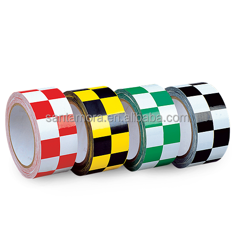 Checkerboard Laminated Tape / Hazard Floor Marking Tapes