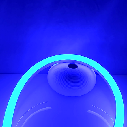 240 В 120 В синий цвет светодио дный neon Flex, RGB светодио дный неоновый свет каната 24 В 12 В