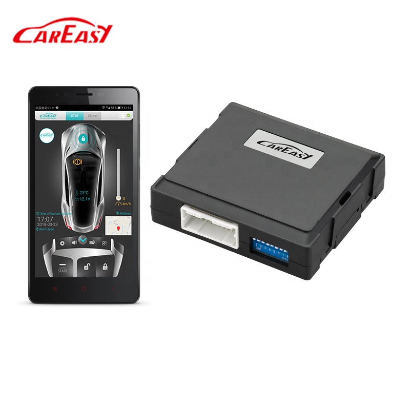 GPS/GSM/GPRS приложение для смартфона 2-полосная обновления автомобильный сигнализационный и отслеживающий системный