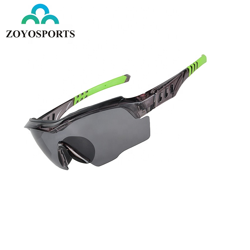 ZOYOSPORTS Спорт на открытом воздухе Гонки очки Велосипедный спорт езда на велосипеде очки с сменные 3 оптические стёкла поляризаци