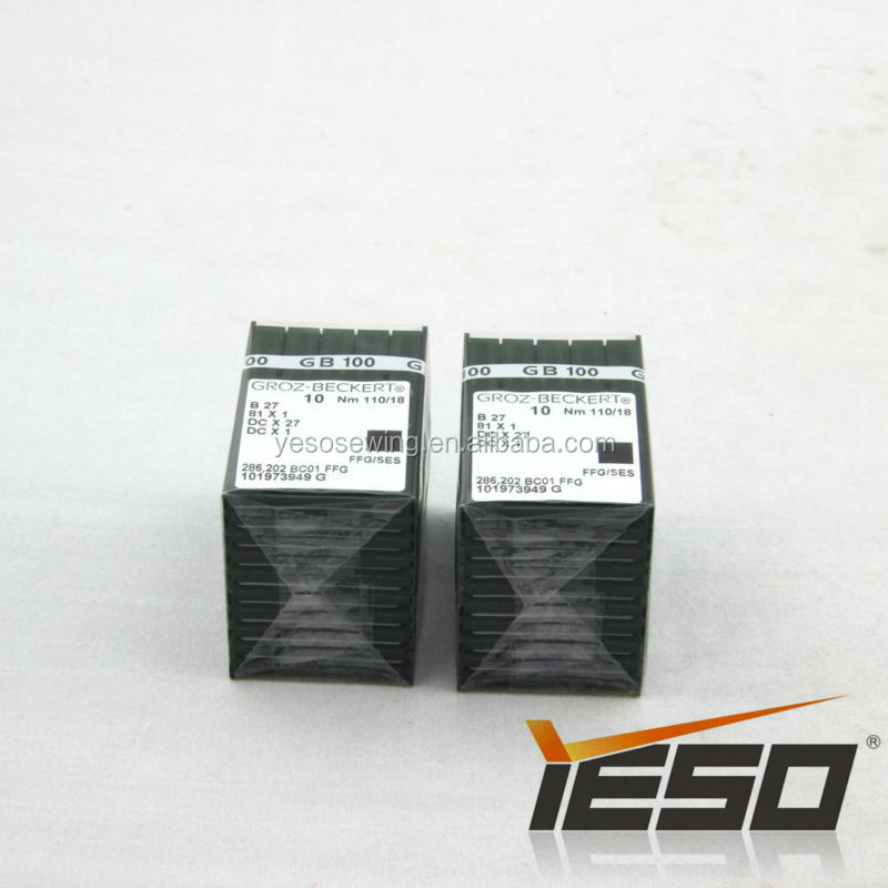 B27 81X1 DCX27 DCX1 Nm 110/18 Groz-Beckert Needle Made in Germany