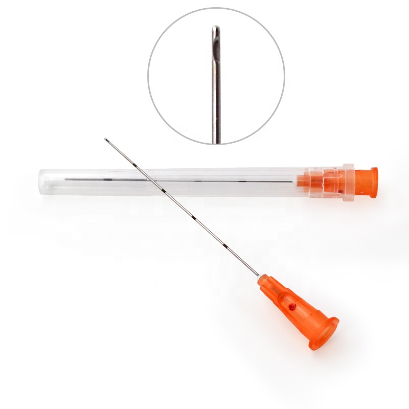 Гибкий одноразовый микро тупой наконечник canula cannula иглы для наполнителей
