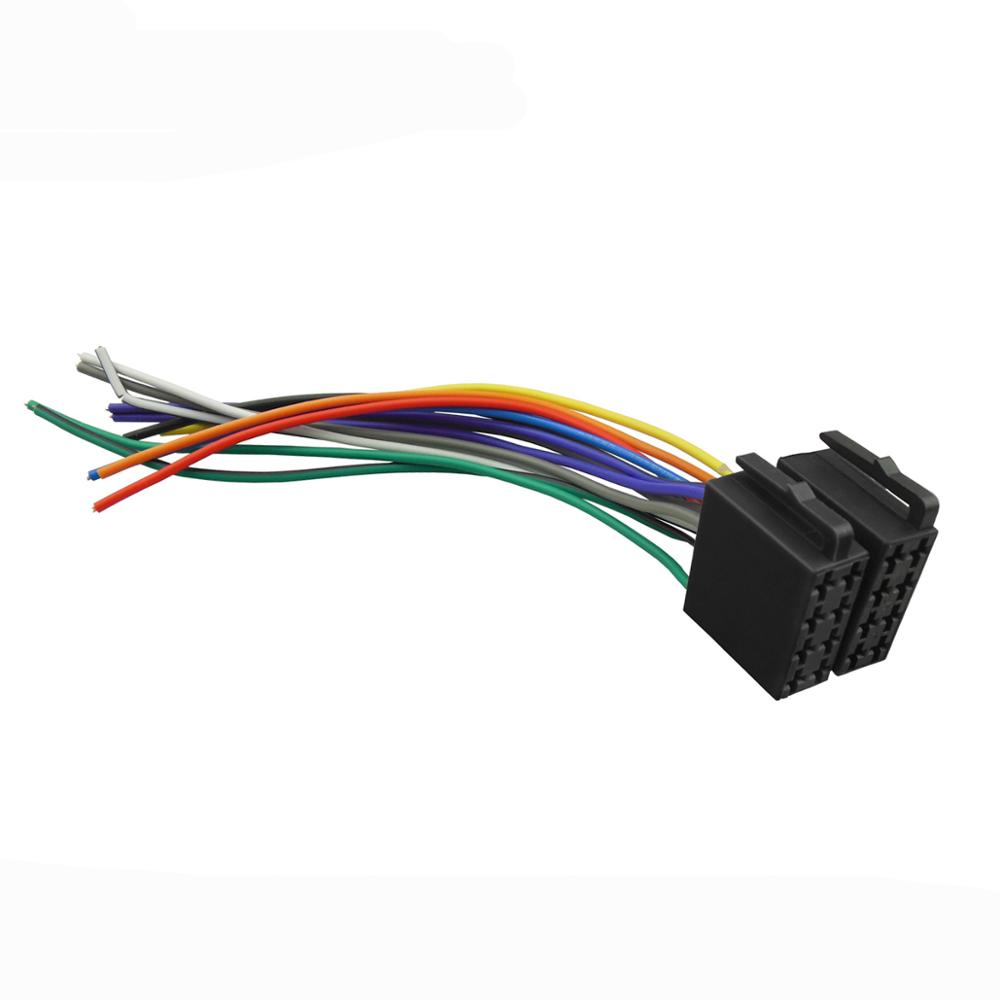 Universal Female ISO Wiring Harness Car Stereo Connector Radio Cable Connecter Adaptor Plug Kit