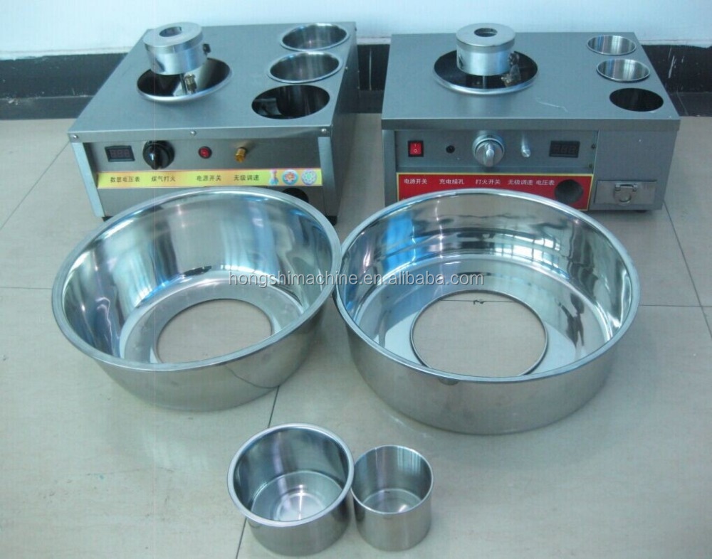 Commercial stainless steel cotton candy making machine