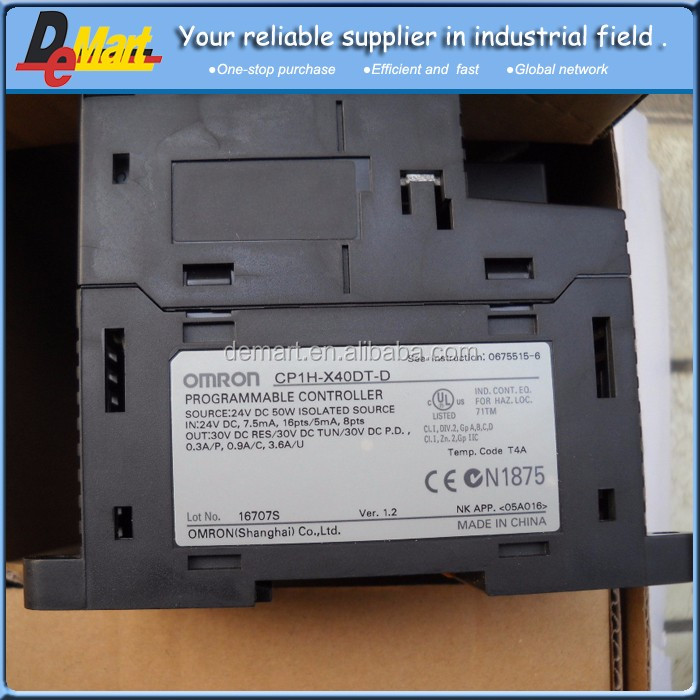 Omron PLC CP1H-X40DT-D CP1H-X40DR-A omron дистрибьюторов cp2e