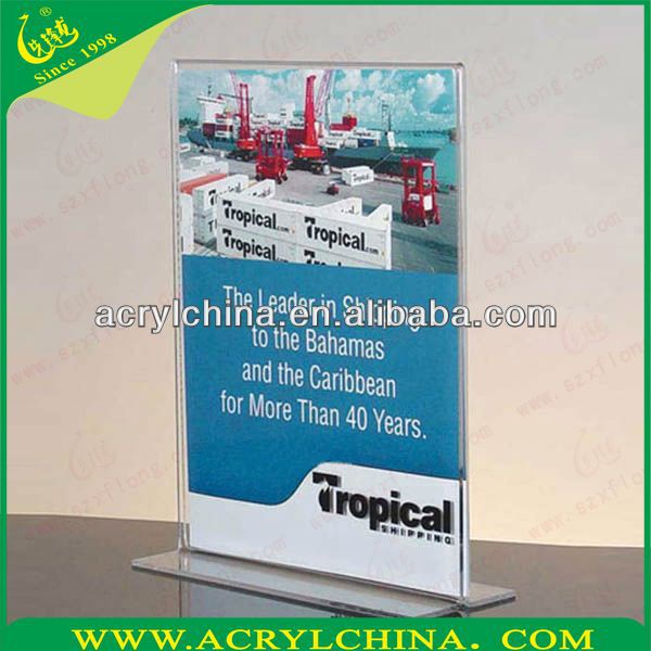 acrylic flyer display stand