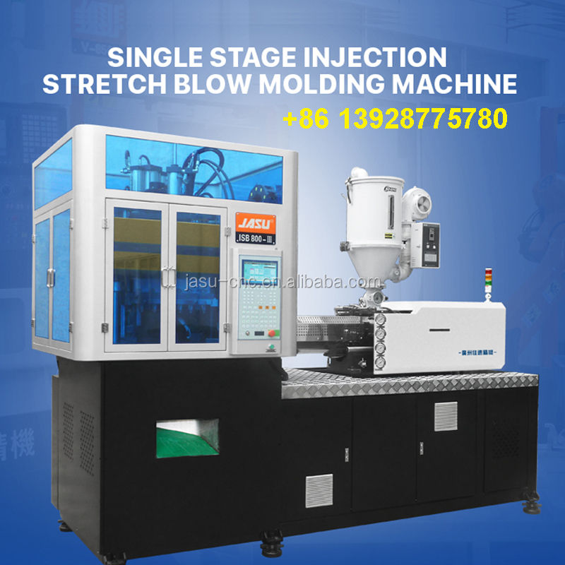 guangzhou jasu pet single stage stretch blow moulding machine for no smell plastic material Food non-toxic grade