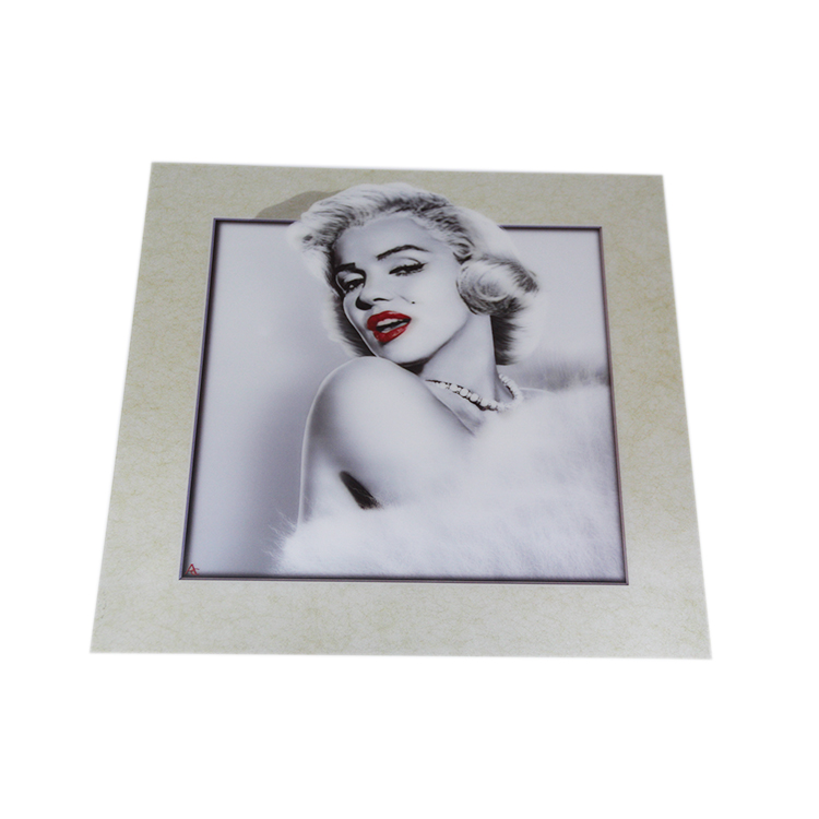 Новая мода Бог Lenticular 3D бирка