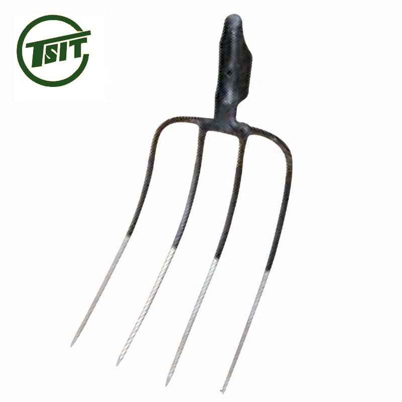 4 tine prongs welded garden fork head