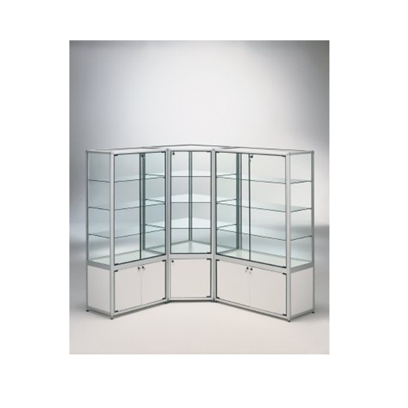 Modern Pharmacy Furniture Medical Shop Glass Display Cabinet
