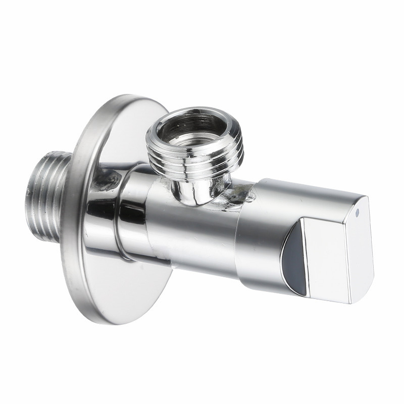 china high quality Chromium brass sanitaryTriangular Valve