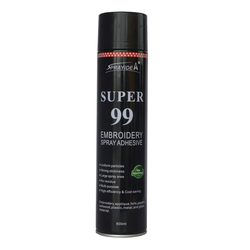 Использование в индустрии вышивки World Super 99, спрей-клей
