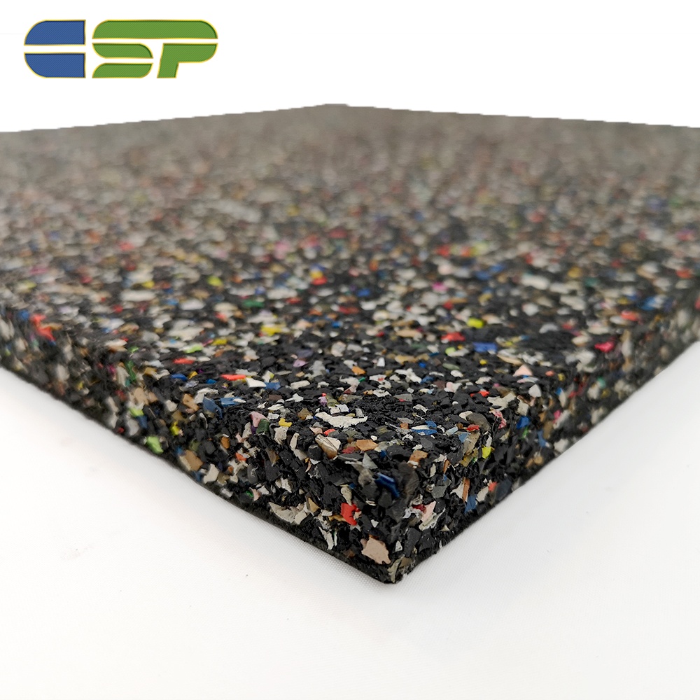 Недорогая безопасная резиновая плитка EPDM для тренажерного зала