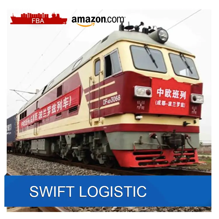 DDP service Cheapest railway freight/shipping/Amazon/FBA freight forwarder from China to France