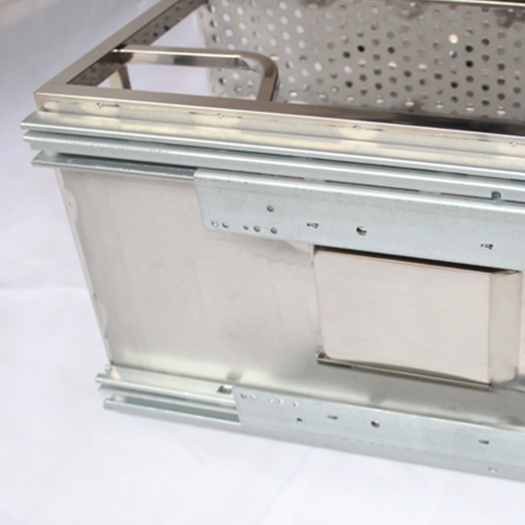 Hot selling kitchen accessories stainless steel drawer basket GFR-202