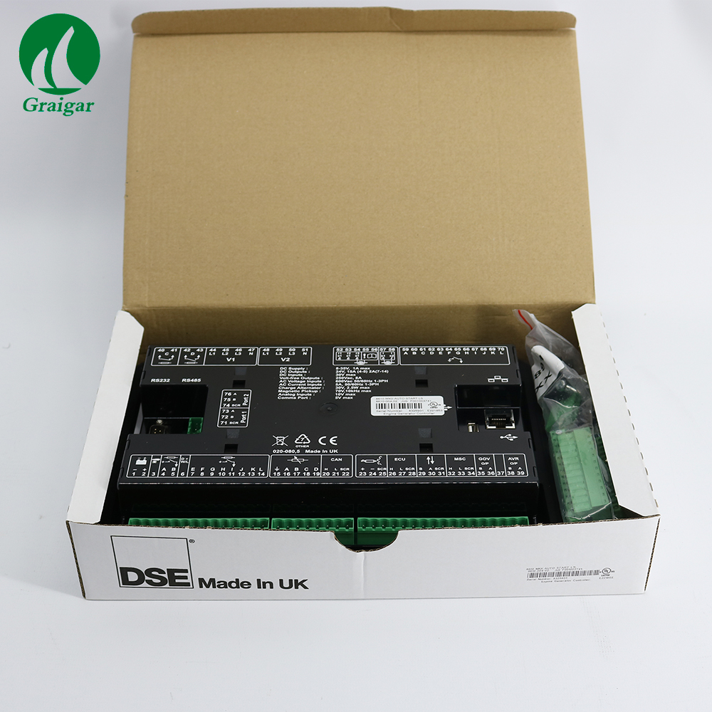 Британский оригинальный контроллер генератора Deep Sea DSE8610 MKII, модуль управления распределением нагрузки