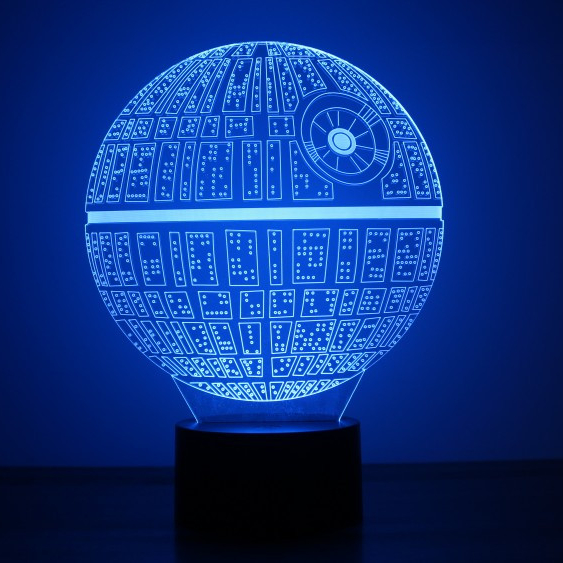 7 видов цветов Удивительные оптические иллюзии 3D лампа сенсор USB LED сенсор комната с AA батарея работает база + акрил