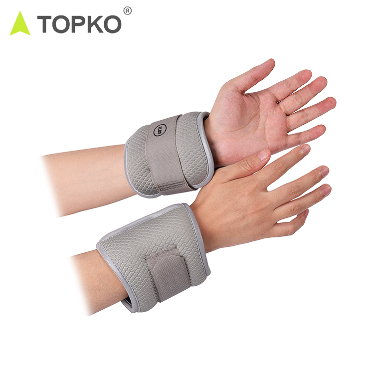 TOPKO оптовая продажа Лидер продаж пользовательские логотип прочность training Вес Набор Регулируемый 0,9 кг лодыжки ремешок