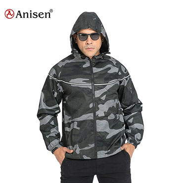 2020 Hot Sale Oem Camouflage Hunting Outdoor Waterproof Custom Mens Hooded Camo Jacket