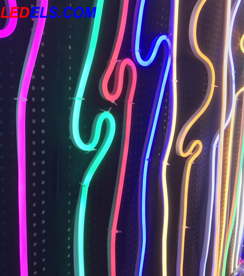 220 V/110 V гибкий светодиодный неоновый купол RGB трубка lightNeon Flex Большой размер водонепроницаемая светодиодная лента SMD 2835 5050 праздничное освещение Xmas Декор