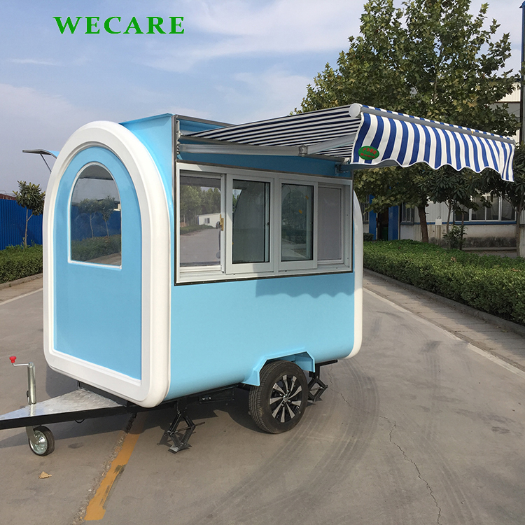 WECARE заводская цена красивые высококачественные мини-тележки для мороженого на продажу