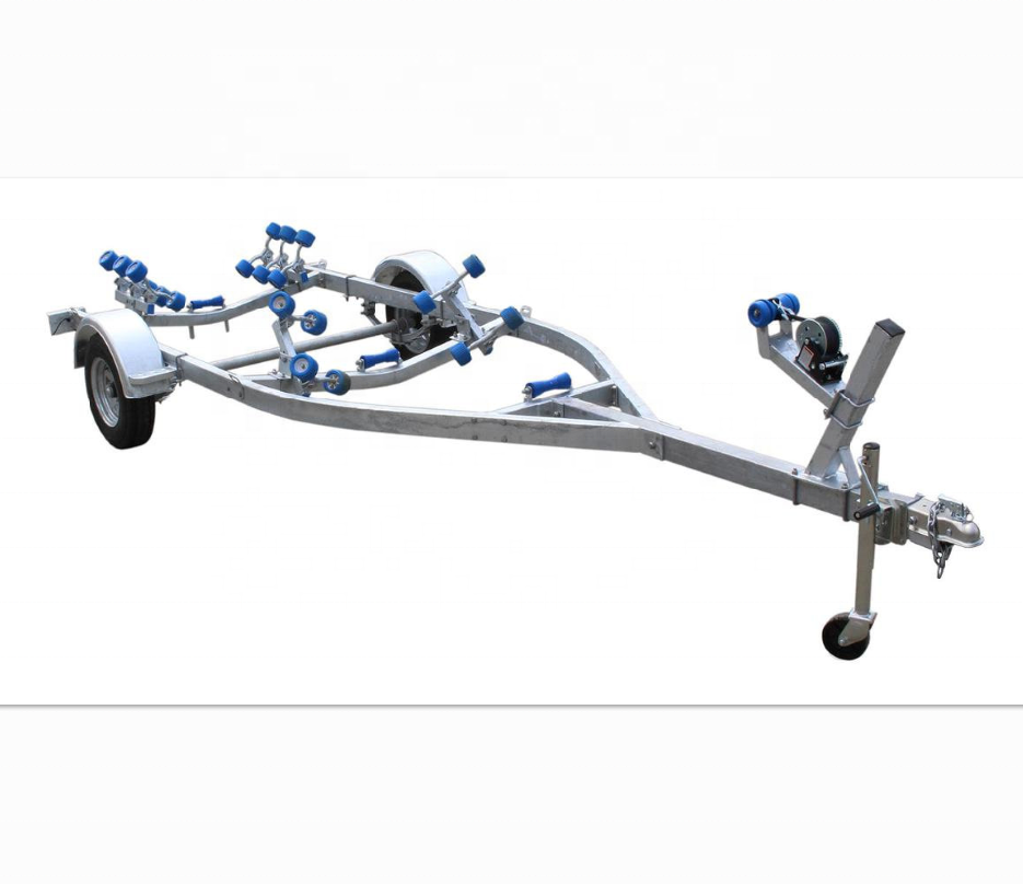 5.36m to 8.65m Heavy duty galvanized boat trailer yacht trailer