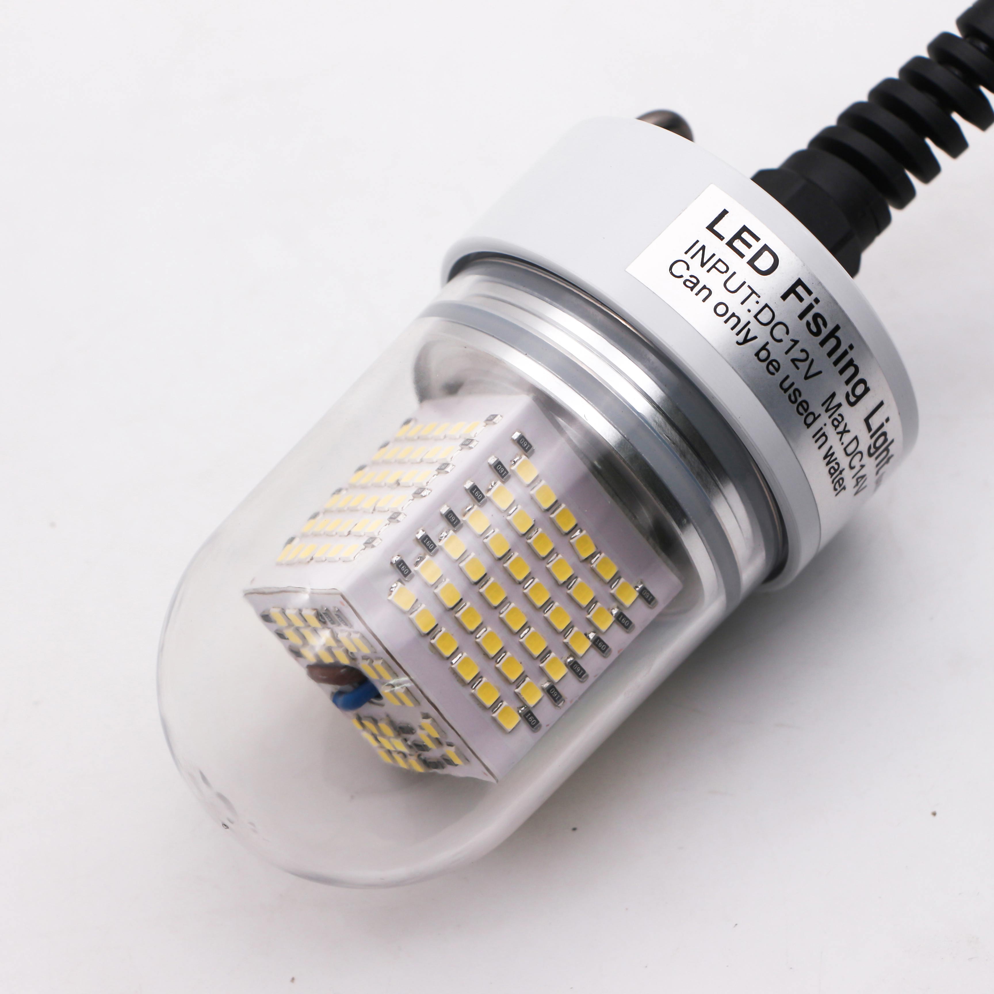 Профессиональный светодиодный фонарь для рыбалки Привлечения Света 80W led рыб Охота ночное рыбы сбор свет