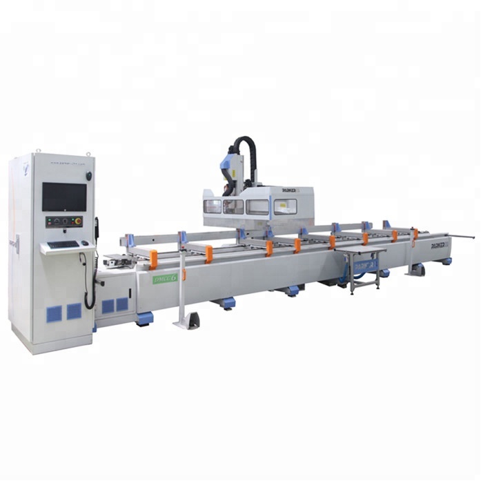 Фрезерный сверлильный станок CNC с алюминиевым профилем