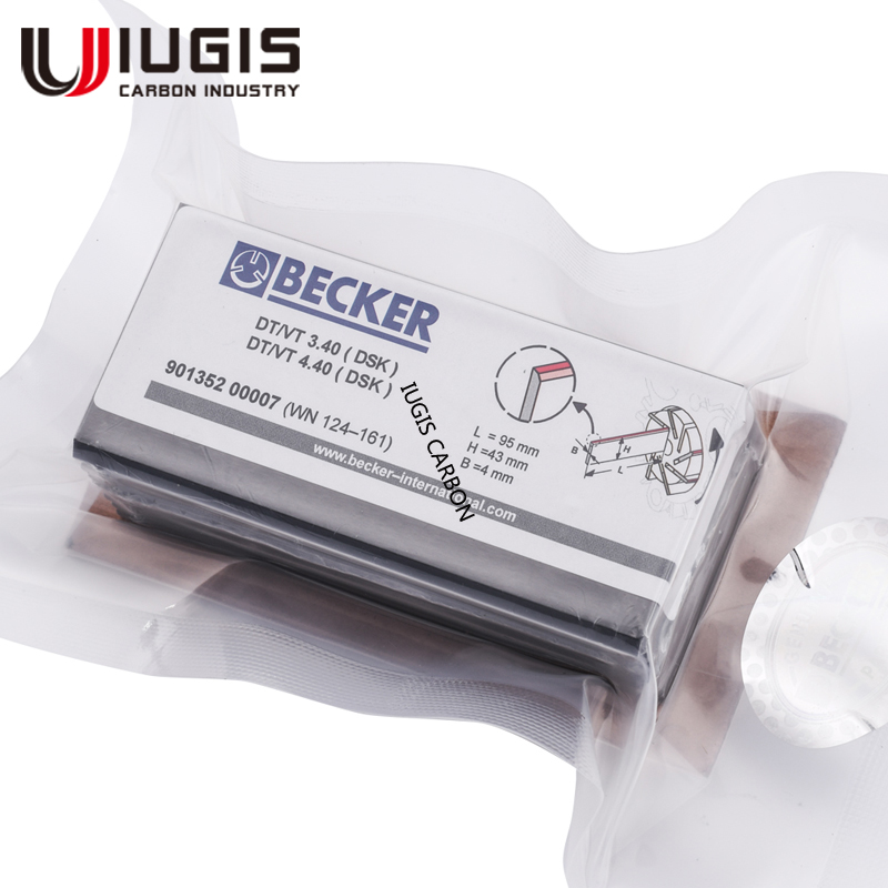 90135200007 WN 124-161 carbon vane for becker vacuum pump DT4.40 /3.40 T4.40/3.40