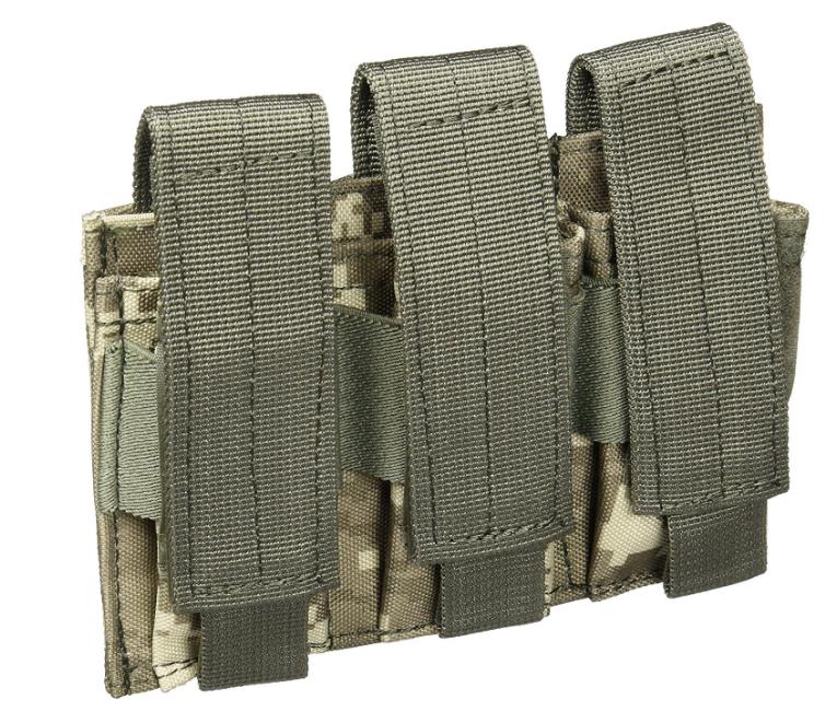 Тактический Пистолет тройной Mag Pouch 3 журнал пакет molle pouch